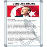 Abc 35X50 Atatürk'Ün Gençliğe Hitabe Si - Alüminyum Çerçeve