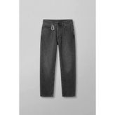 Abluka Online Erkek Relaxed Straight Fit Basic Jean Gri - 32