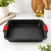 Abnturk 39X26CM Isınmayan Silikon Kulplu Yapışmaz Fırın Tepsisi-Çok Amaçlı Pişirme Tepsisi - 39 cm - Siyah