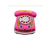 abnturk Çevirmeli Oyuncak Telefon Araba Pembe