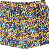 Abstract Speckled Kız Çocuk Cepli Desenli Şort