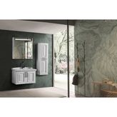 ACA Tasarım Roma 80CM Banyo Dolabı Takımı Boy Dolapsız - Beyaz