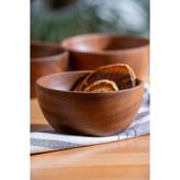 Acar 13 cm Akasya Ahşap Sunum Kasesi