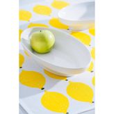 ACAR Aria Oval Porselen Tabak - 25 cm