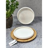 Acar Bianco Perla Yuvarlak Tabak 20X2.5 cm