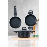 Acar Easy Cook 4 Parça Granit Tencere Seti