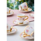 Acar Francis 6 Kişilik Kahve Fincanı Takımı - 90 ml - Renkli