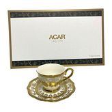 Acar Harmonie Gold Yaldızlı 6'Lı Kahve Fincan Takımı