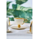 Acar HXF-06550 Thelma Gold 6lı Kahve Fincan Takımı - 90 ml