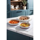 Acar Kitchen Beyond Ultimate Pro 4 Parça Tava Seti - Ekru