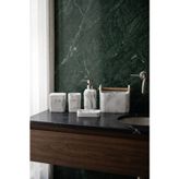 Acar Laduree Beyaz 5 Parça Banyo Aksesuar Seti