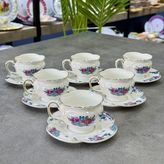 Acar Lisette Porselen 6 Lı Pearl Fincan Takımı 90 ml - Renkli