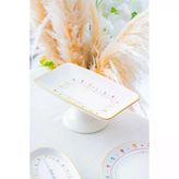 Acar Livaldi Ayaklı Çikolata Tabağı 28Cm