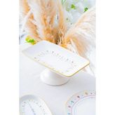 Acar Livaldi Ayaklı Sunum Tabağı - 28 cm