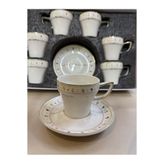 Acar Made With Love Porselen 6 lı Kahve Fincan Takımı 8176