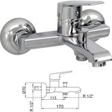 Acar Musluk Stilla Serisi Banyo Bataryası
