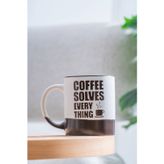 Acar Ruby Acı Kahve Coffee Solves Everything 320 ml Porselen Kupa