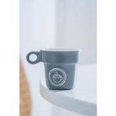 Acar Ruby Porselen Gri 90 ml Espresso Bardağı