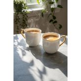 ACAR Sora 2 li Porselen Kahve Fincanı- 90 ml