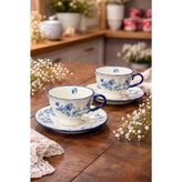 Acar Vintage Garden 6 Kişilik Çay Fincan Takımı Chr-09551