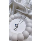 Accessories Çelik Z Harfli Kolye Gümüş Renk
