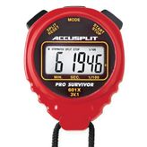 Accusplit A601 X R Pro Survivor kronometre ile Red Fall