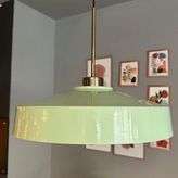 Açe Tekli Ince Eskitme Başlık Avize Retro Sarkıt Ofis Showroom Salon Mutfak Avizeleri - Mint
