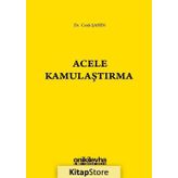 Acele Kamulaştırma - Cenk Şahin