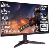 Acer Nitro VG270W5BMIIPX 27" 260Hz 0.5ms Zeroframe Va Fhd mm Amd Freesync HDR10 Srgb Gaming Monitör - 0,5 ms - 260 Hz
