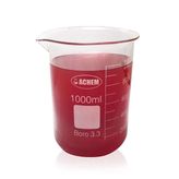 ACHEM 1000ml Cam Beher Kısa Form