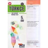 Açı Yayınları 5.sınıf Türkçe Yaprak Test