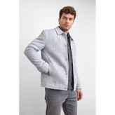 Açık Gri Kaşe Mont - 2XL