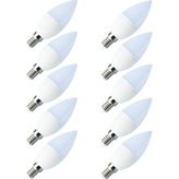 Ack 10'lu LED Mum Ampul Beyaz - 1 - 10 W