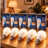 Ack 12W Led A60 E27 Ampul 3000K Aa13-01220_5Li