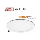 Ack 15W 6500K Slim Panel LED Beyaz