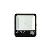 Ack 200w Led Projektör Beyaz Işık 6500k