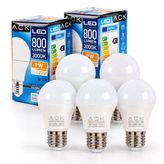 Ack 9W Led A60 E27 Ampul 3000K - Aa13-00920_5Li Vitrin