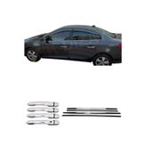 ACK Dizayn RENAULT FLUENCE KROM CAM ÇITASI + TEK SENSÖR KAPI KOL A+ PASLANMAZ ÇELİK