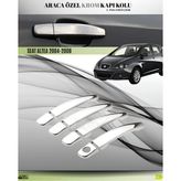 Ack Dizayn Seat Ibiza 2000-2009 Araca Özel Krom Kapı Kolu Paslanmaz Çelik A+