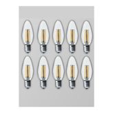 ACK LED Rustik Ampul 4W E14 Gün Işığı 10 Adet