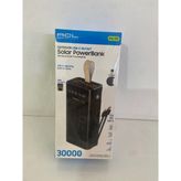 Acl 30.000MAH Solar Powerbank - Siyah