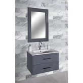 Acros Banyo Dolabı Seti - Gri