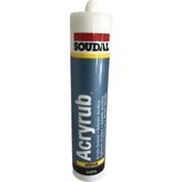 Acryrub Bej Silikonize Mastik 500 gr Soudal - 1 Adet