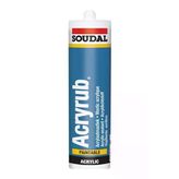 Acryrub Silikonize Mastik 500g Siyah