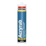 Acryrub Sılıkonize Mastik 500Gr Beyaz
