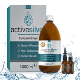 Active Silver Kolloidal 25 PPM 1000 ml Gümüş Suyu