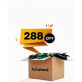 Activehand ACTİVEHAND AC-02 Sarı Nitril eldiven Profesyonel İş Eldiveni 288 Çift (1 Koli) - Sarı - Beyaz - 9