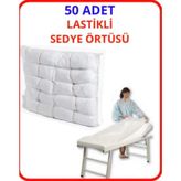 ADA LASTİKLİ AĞDA SEDYE ÖRTÜSÜ 80*220 CM. PK:50 AD