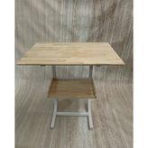 Ada Legno Ahşap Dizayn Semplice Bianca Serisi Ahşap Çalışma/ Hobi Masası - 75x50x80 - Beyaz