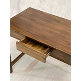 Ada Legno Ahşap Dizayn Semplice Noce Serisi Ahşap Çalışma Masası - 50 x 90 - Koyu Ceviz